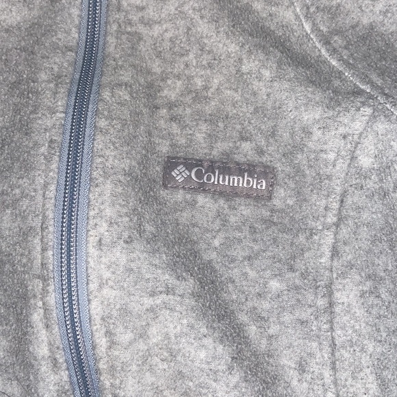 Gray Columbia fleece size small - Picture 2 of 4
